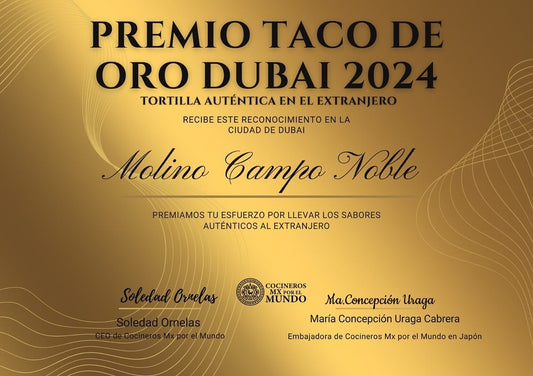 Taco de Oro Nomination Dubai 2024