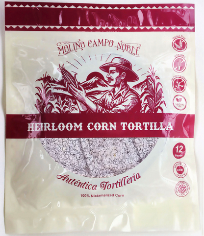Pink Corn Tortilla